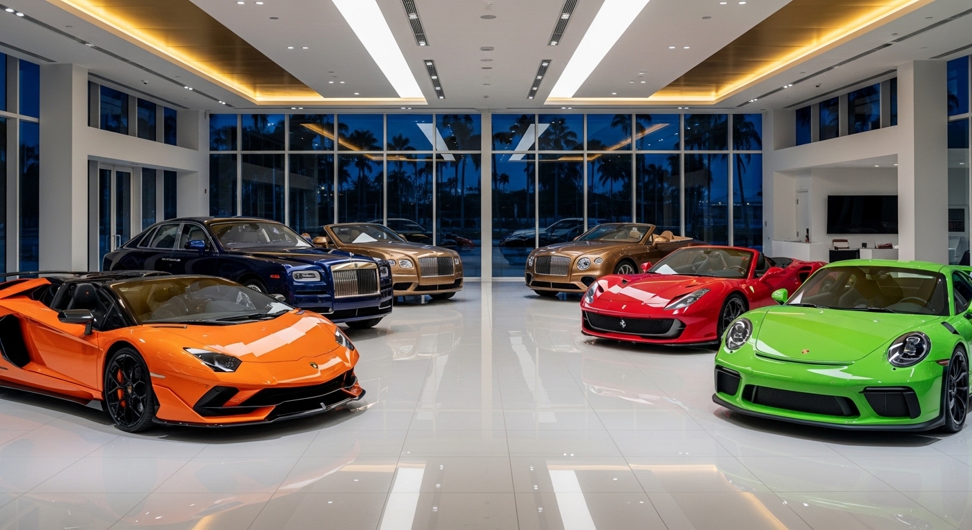 Luxury Vehicle Collection Premium Motors Miami